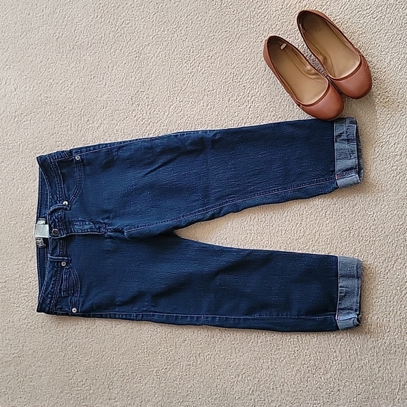 Jean Capri Pants Size 8 - Picture 1 of 4